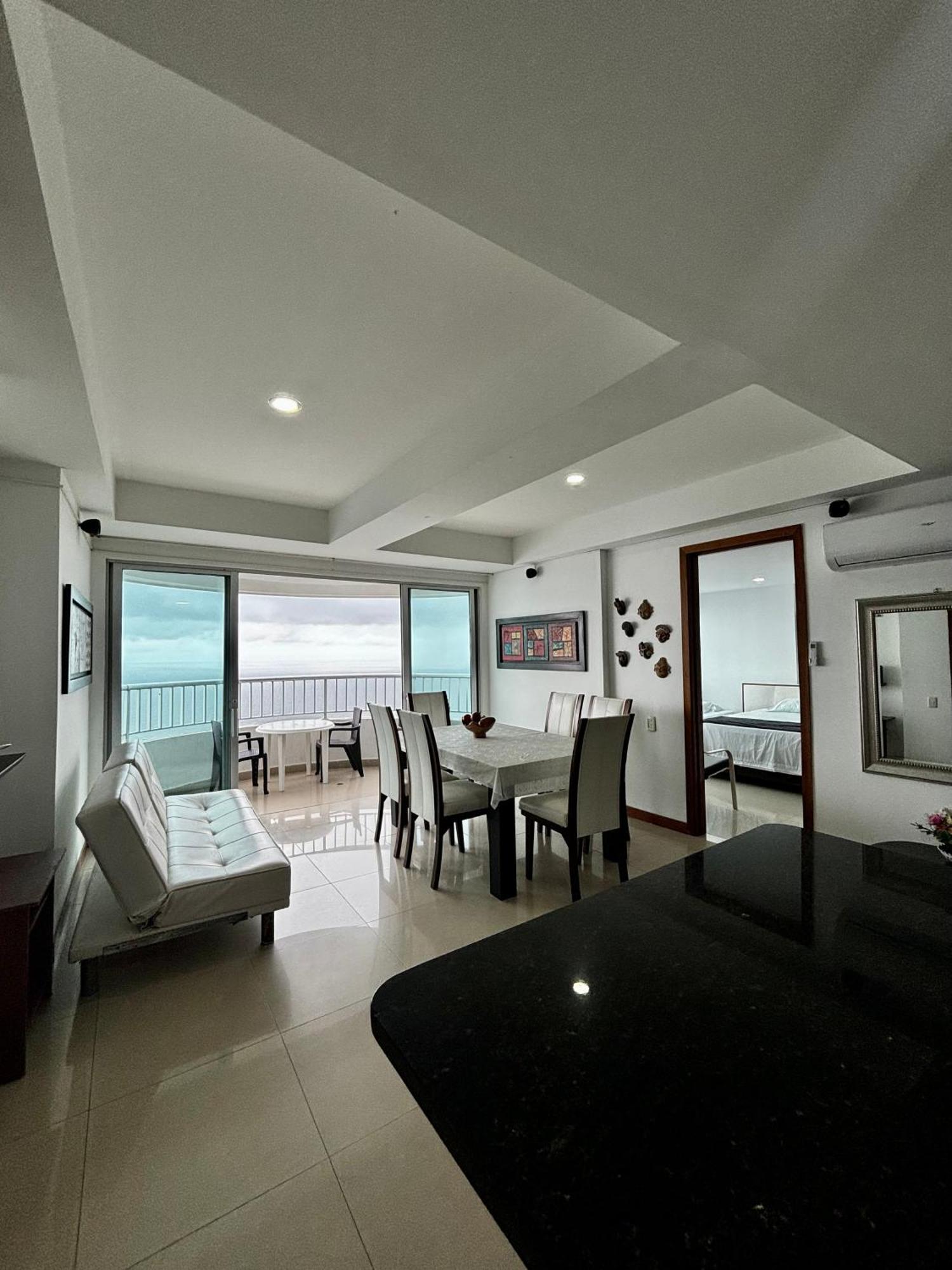 Paraiso En Bocagrande Con Vista Al Mar Cartagena Exterior foto